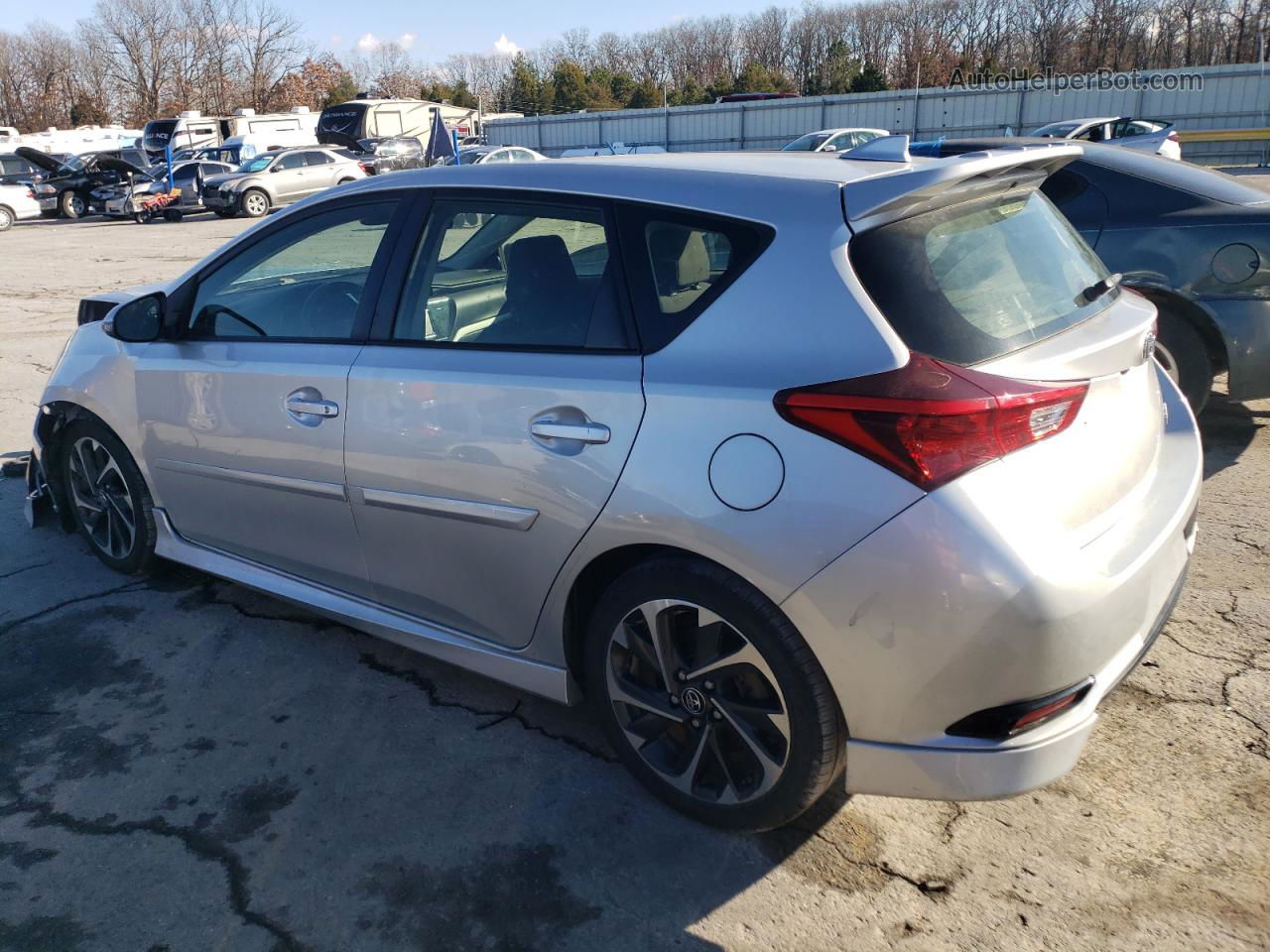 2017 Toyota Corolla Im  Silver vin: JTNKARJE6HJ534464