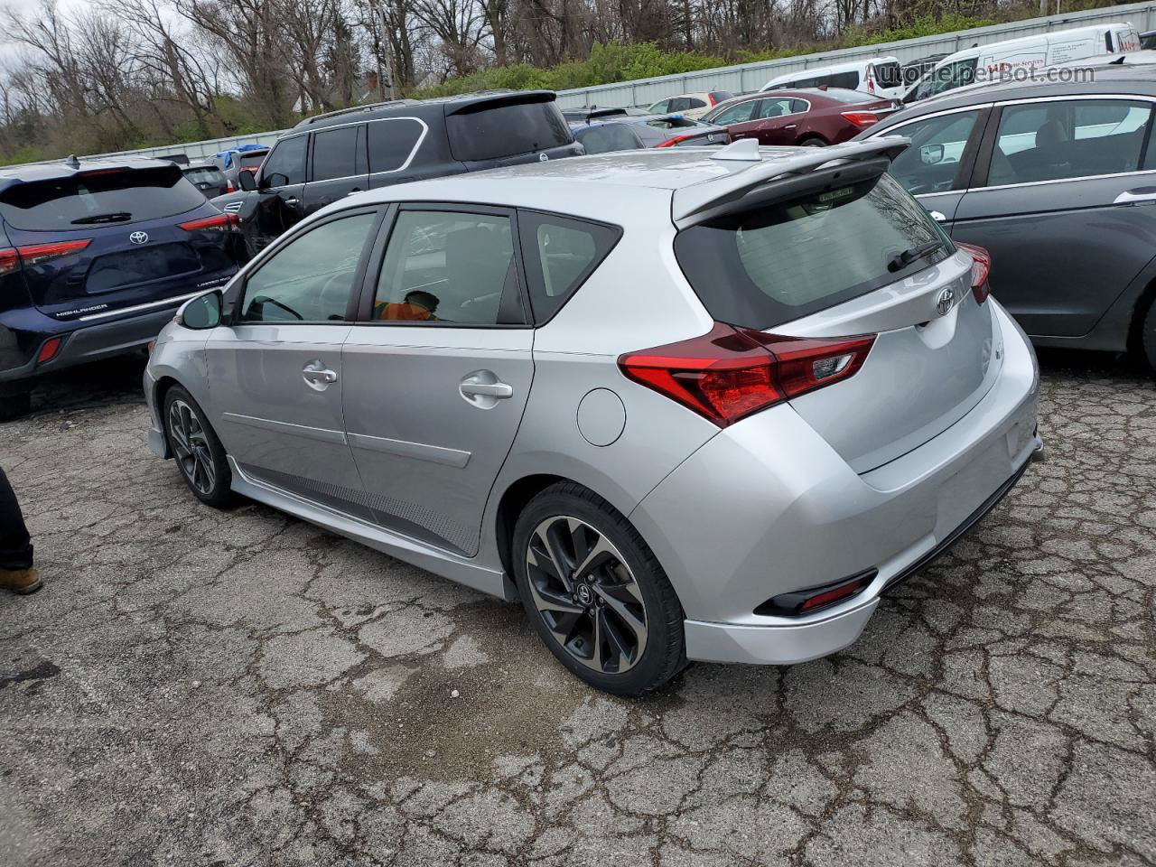 2017 Toyota Corolla Im  Silver vin: JTNKARJE6HJ534772