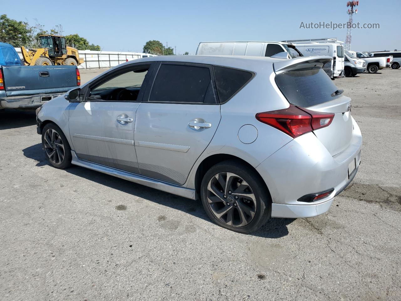 2017 Toyota Corolla Im  Silver vin: JTNKARJE7HJ524560