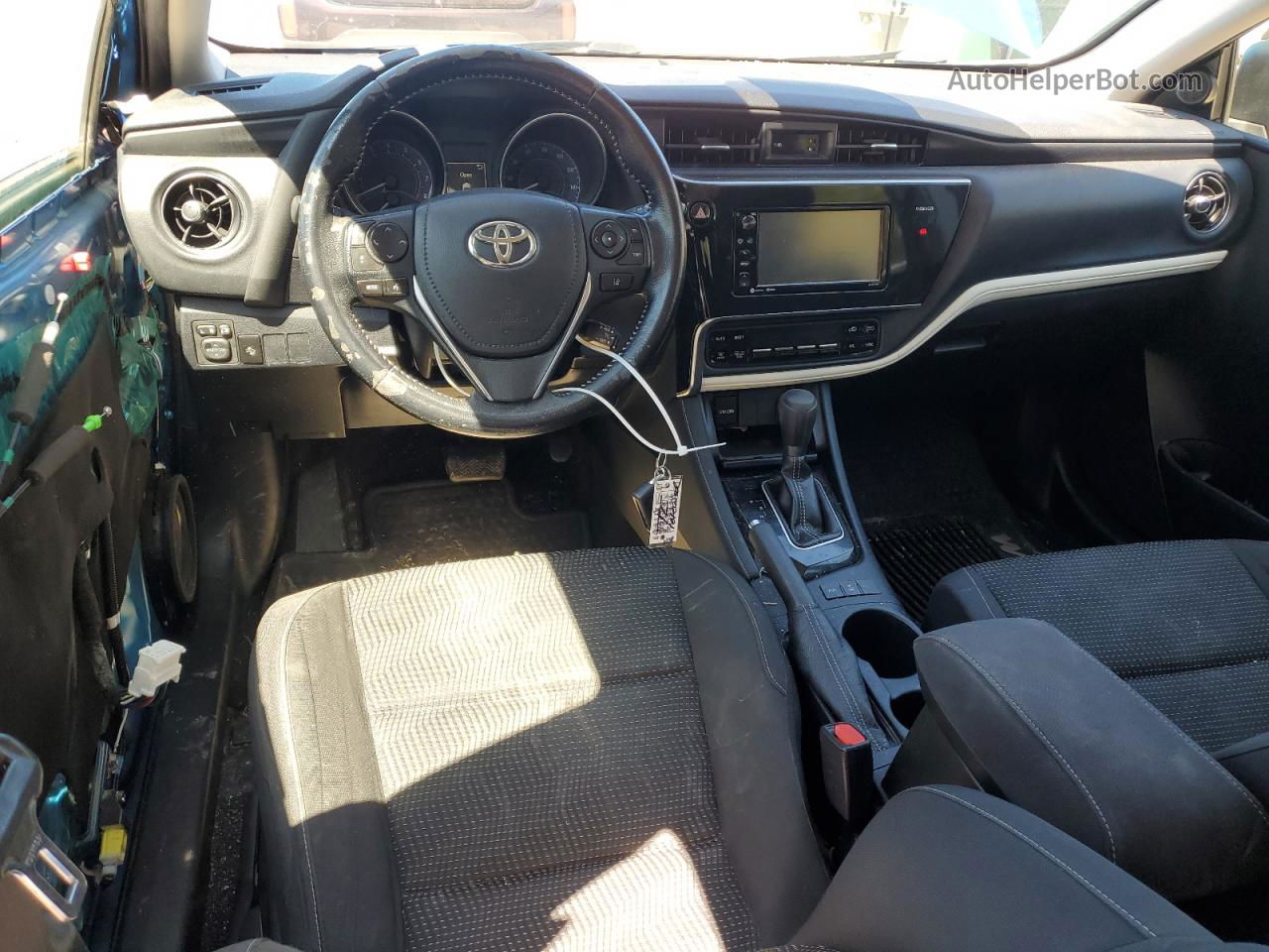 2017 Toyota Corolla Im  Blue vin: JTNKARJE7HJ531766