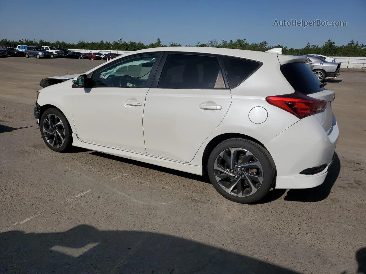 2017 Toyota Corolla Im  White vin: JTNKARJE7HJ550267