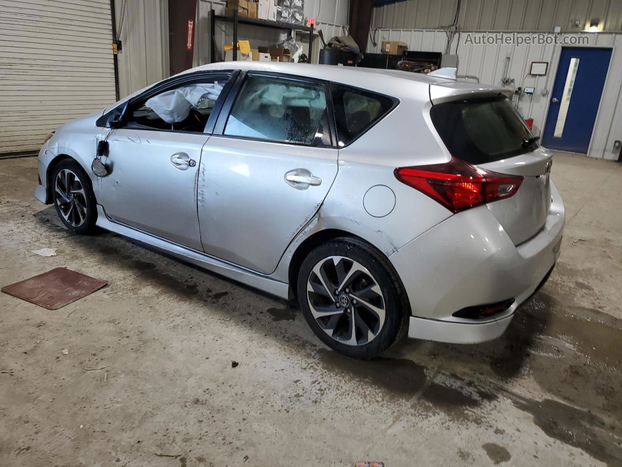 2017 Toyota Corolla Im  Silver vin: JTNKARJE8HJ530755