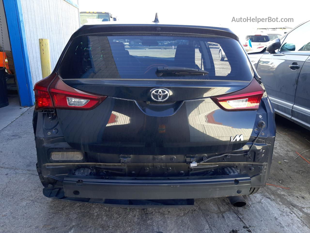 2017 Toyota Corolla Im  Black vin: JTNKARJE8HJ542758