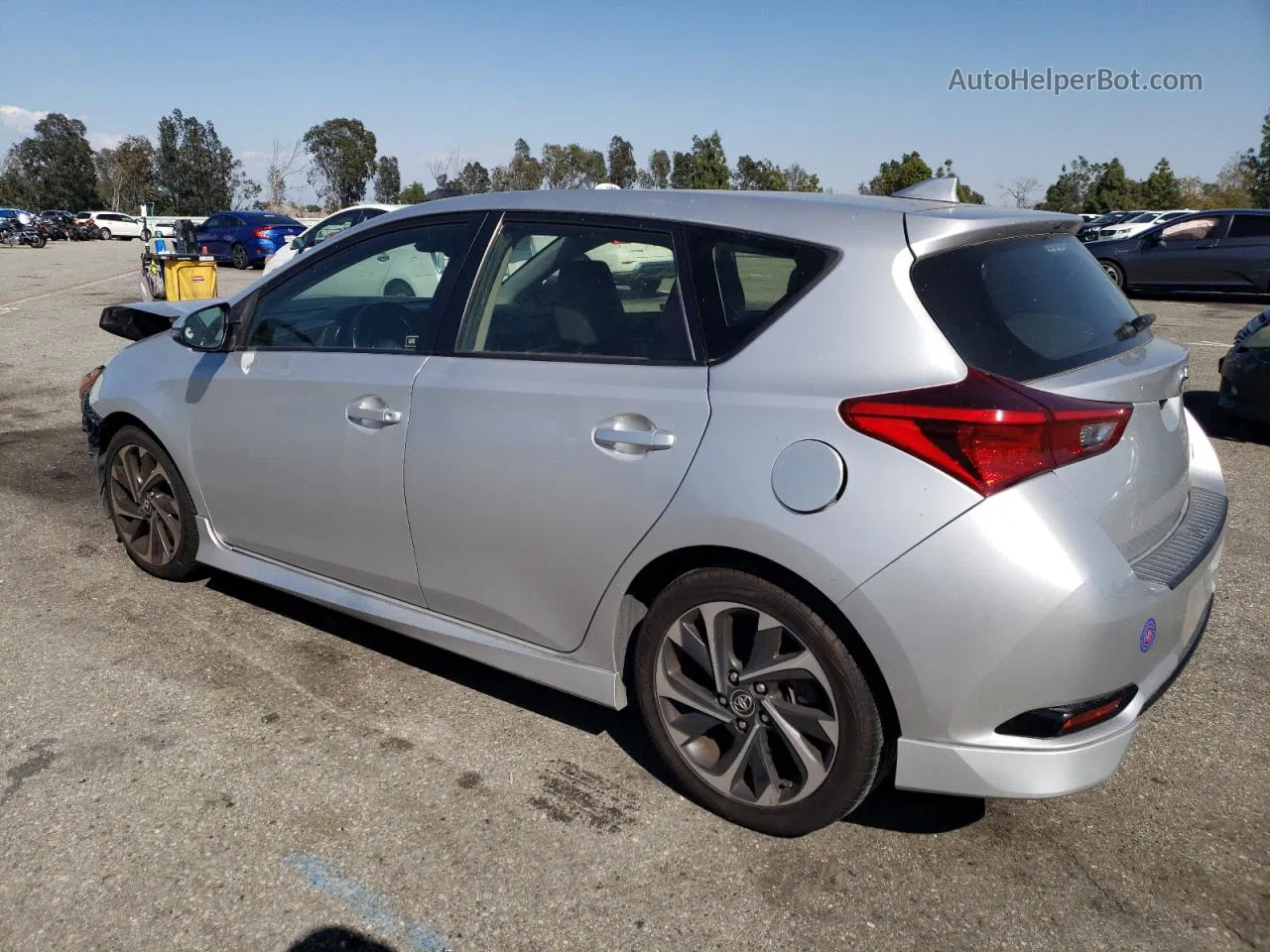 2017 Toyota Corolla Im  Silver vin: JTNKARJE8HJ544123