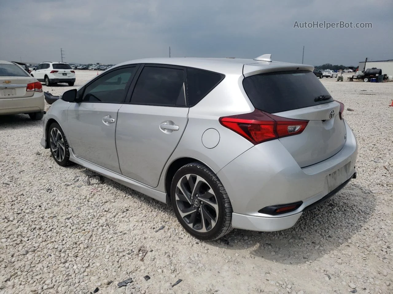 2017 Toyota Corolla Im  Silver vin: JTNKARJE8HJ549841