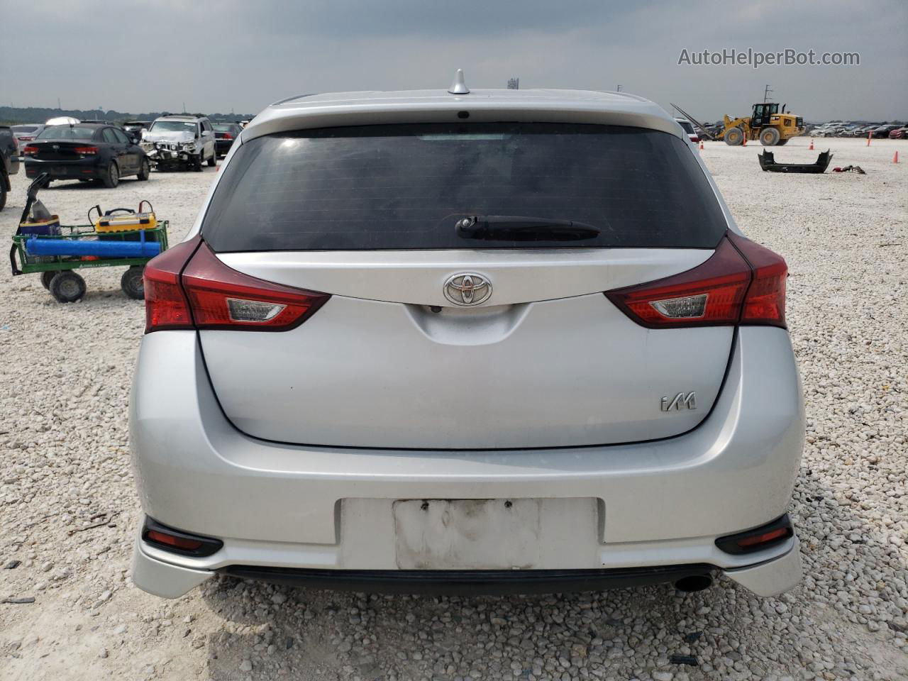 2017 Toyota Corolla Im  Silver vin: JTNKARJE8HJ549841