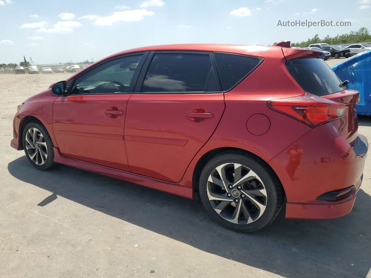 2017 Toyota Corolla Im  Red vin: JTNKARJE9HJ540324