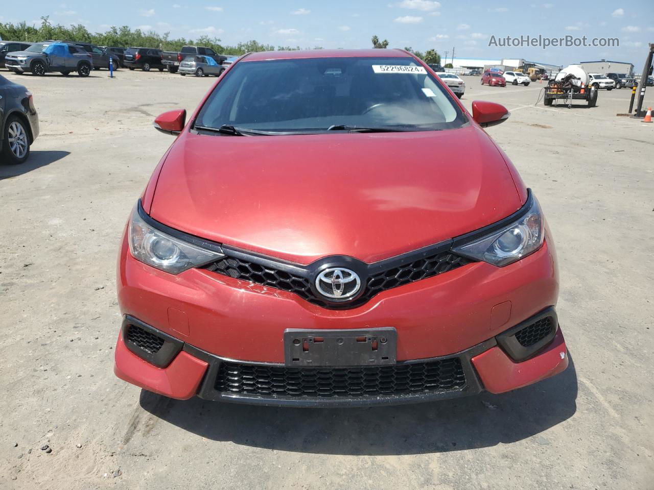 2017 Toyota Corolla Im  Red vin: JTNKARJE9HJ540324