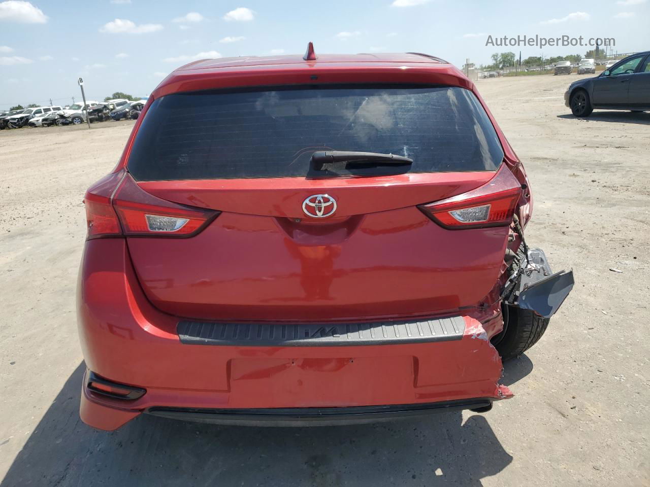 2017 Toyota Corolla Im  Red vin: JTNKARJE9HJ540324