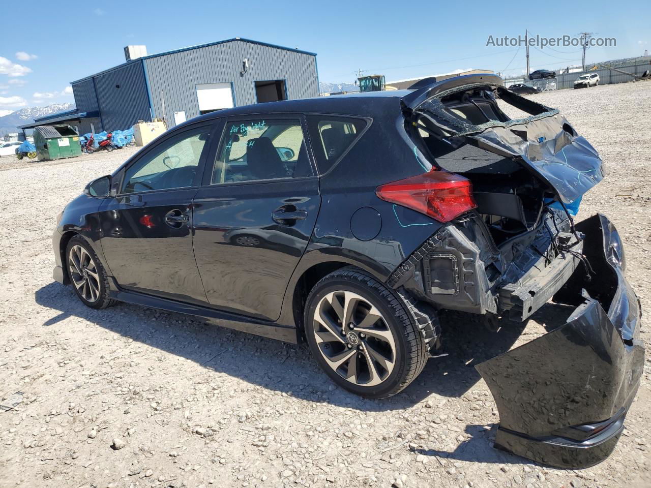 2017 Toyota Corolla Im  Black vin: JTNKARJEXHJ528893