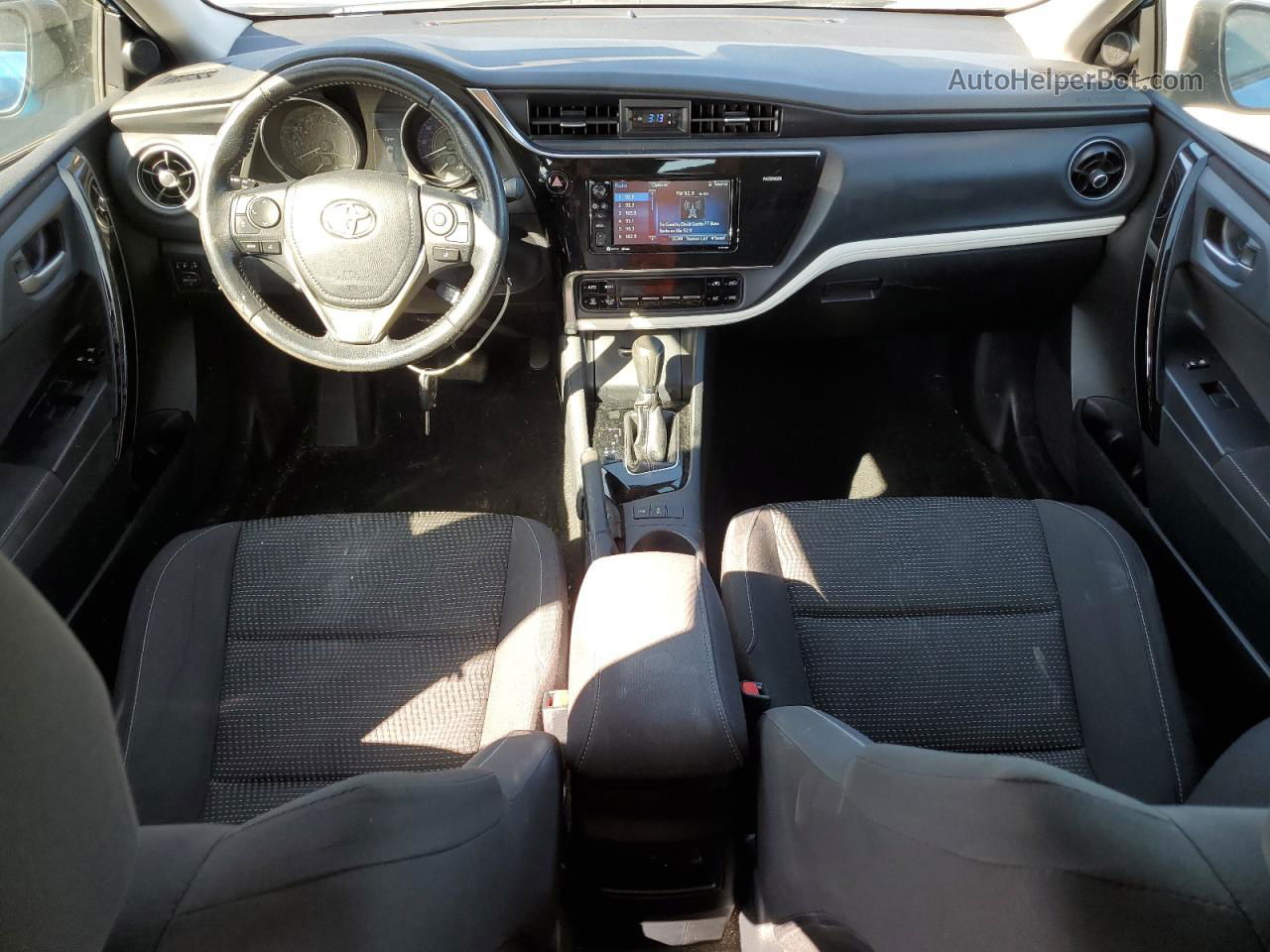 2017 Toyota Corolla Im  Blue vin: JTNKARJEXHJ550327