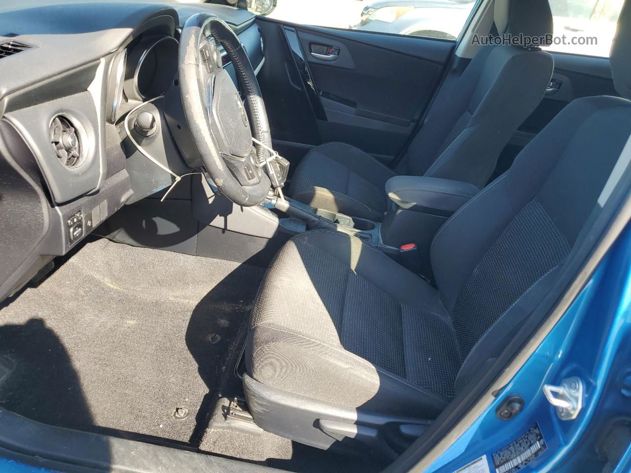 2017 Toyota Corolla Im  Blue vin: JTNKARJEXHJ550327