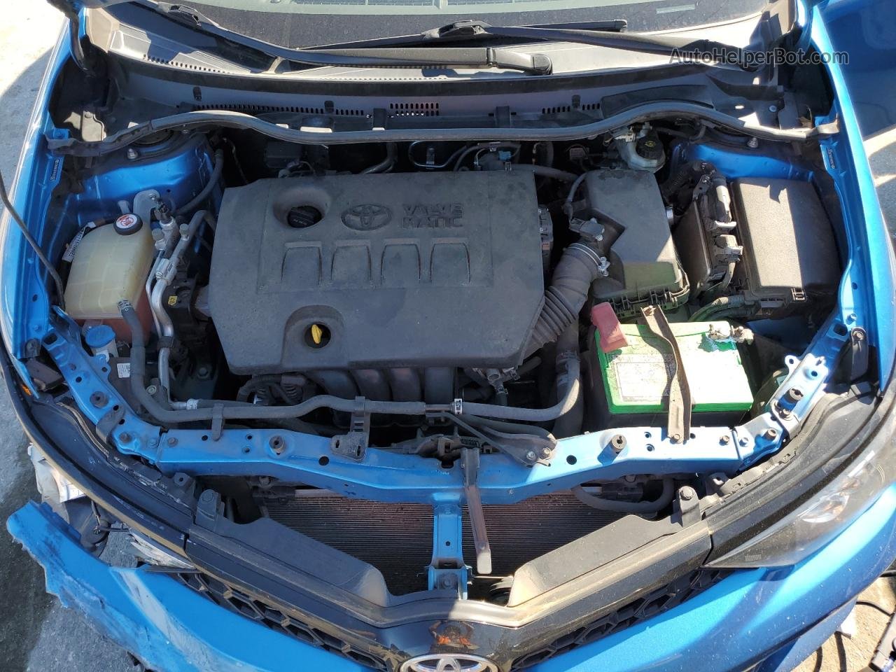 2017 Toyota Corolla Im  Blue vin: JTNKARJEXHJ550327