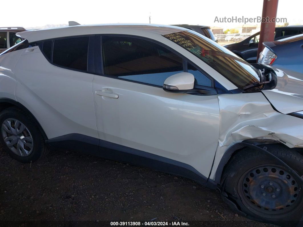 2019 Toyota C-hr Le White vin: JTNKHMBX0K1035827