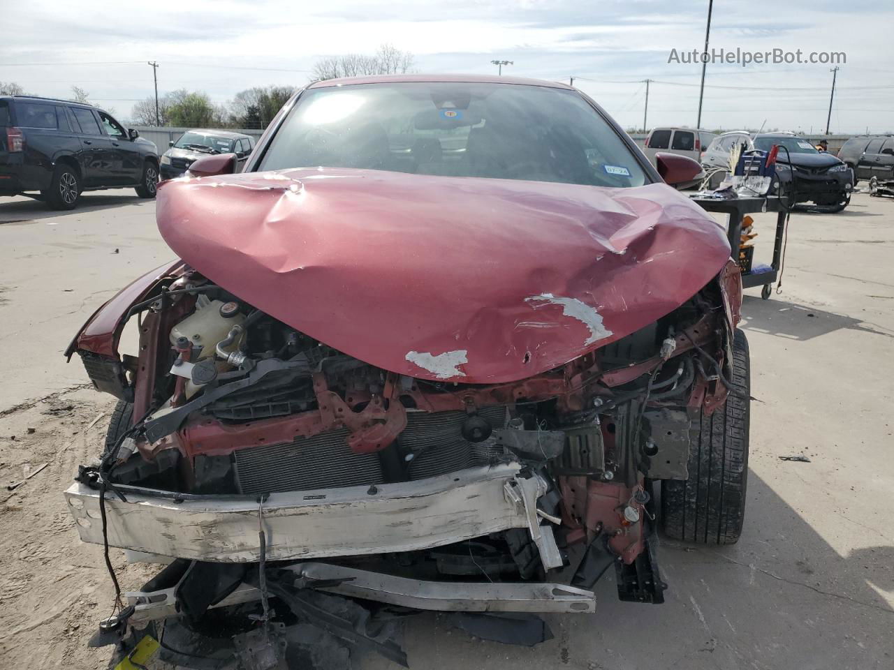 2019 Toyota C-hr Xle Burgundy vin: JTNKHMBX0K1047878