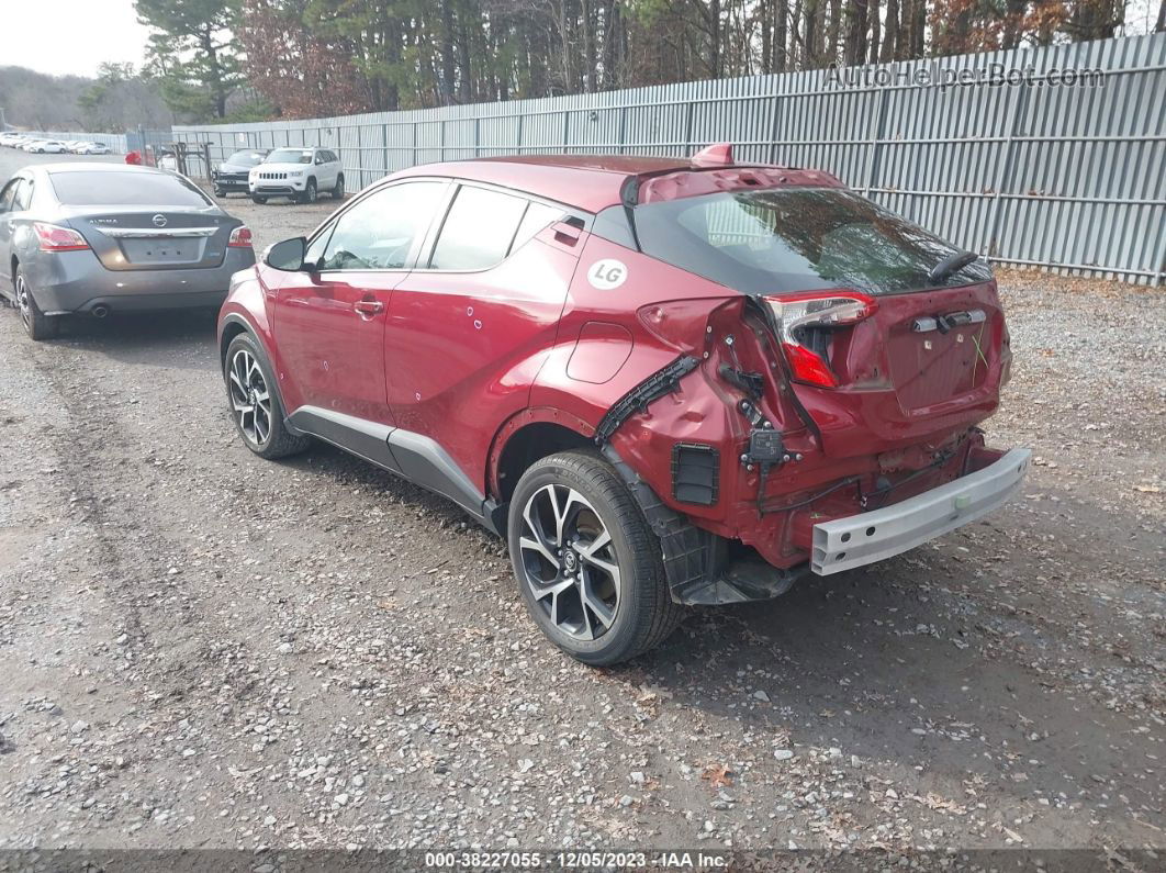 2019 Toyota C-hr Xle Red vin: JTNKHMBX0K1056919