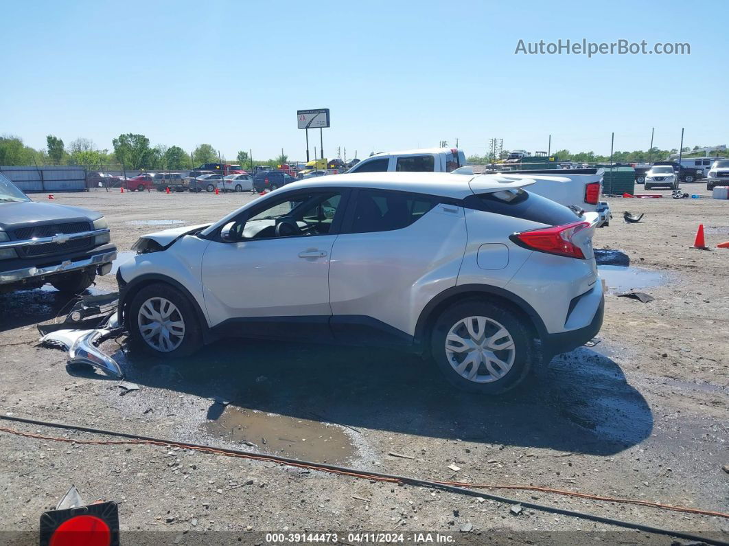 2019 Toyota C-hr Le White vin: JTNKHMBX1K1042883