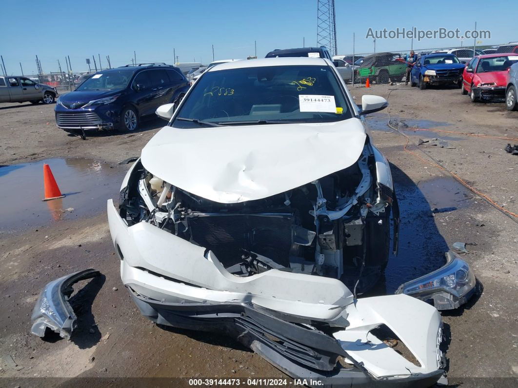 2019 Toyota C-hr Le White vin: JTNKHMBX1K1042883