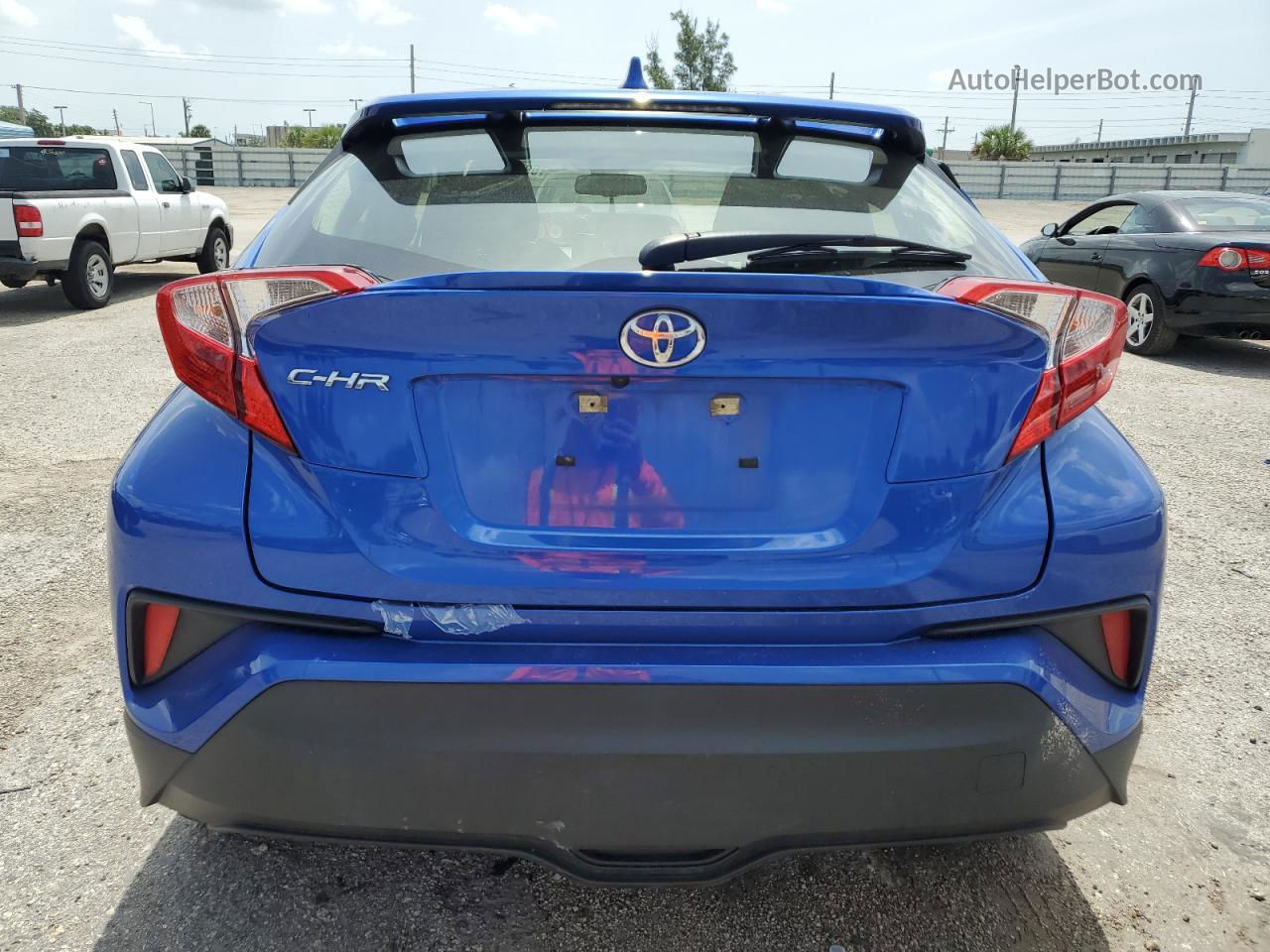 2019 Toyota C-hr Xle Синий vin: JTNKHMBX1K1049834