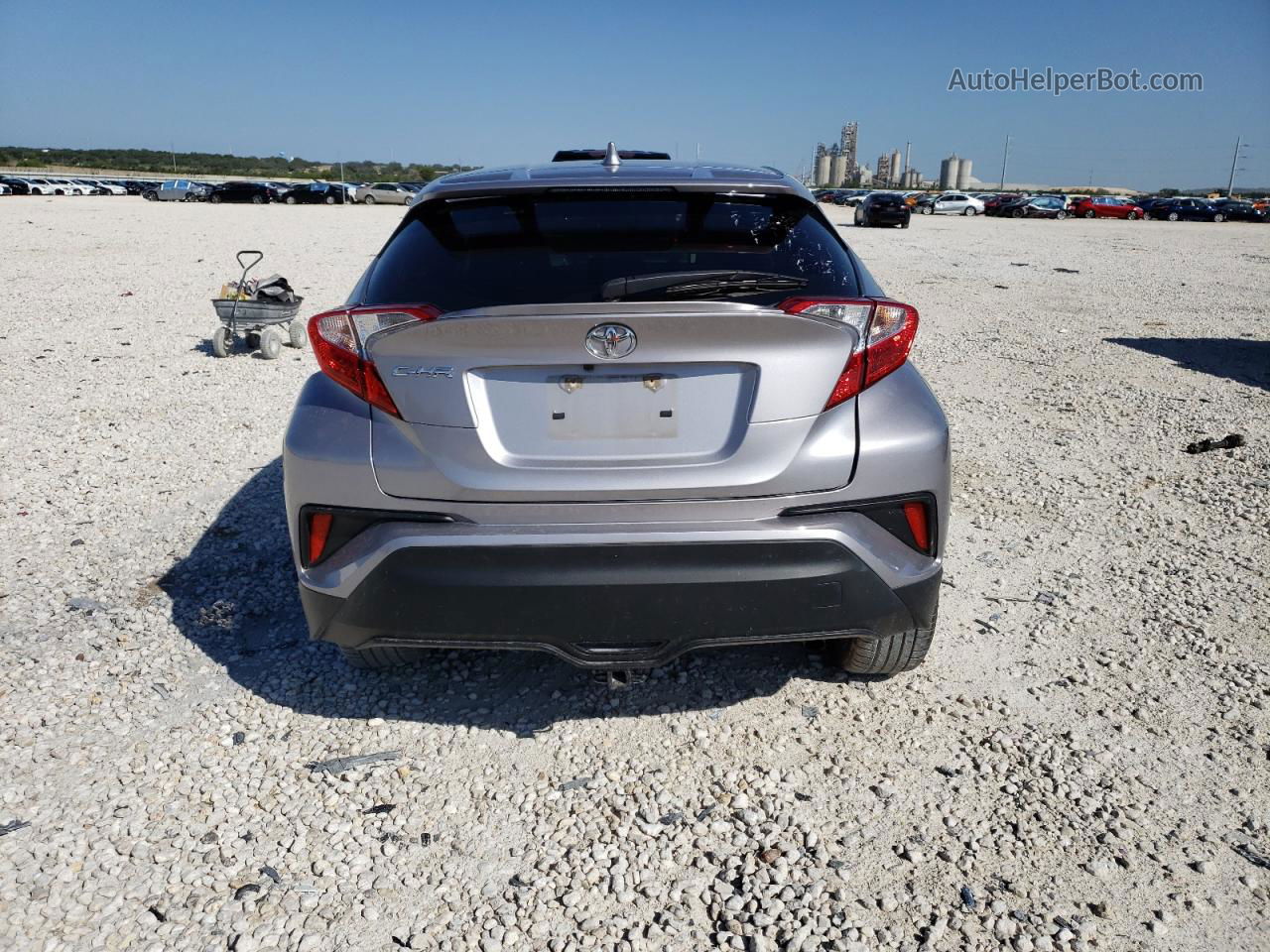 2019 Toyota C-hr Xle Silver vin: JTNKHMBX1K1057660