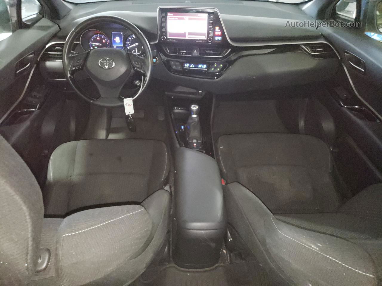 2019 Toyota C-hr Xle White vin: JTNKHMBX2K1021105