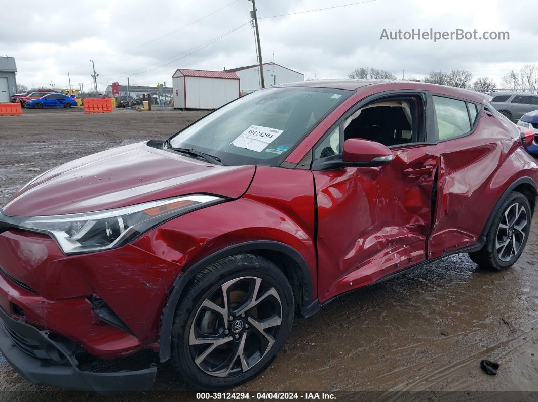 2019 Toyota C-hr Xle Red vin: JTNKHMBX2K1033853