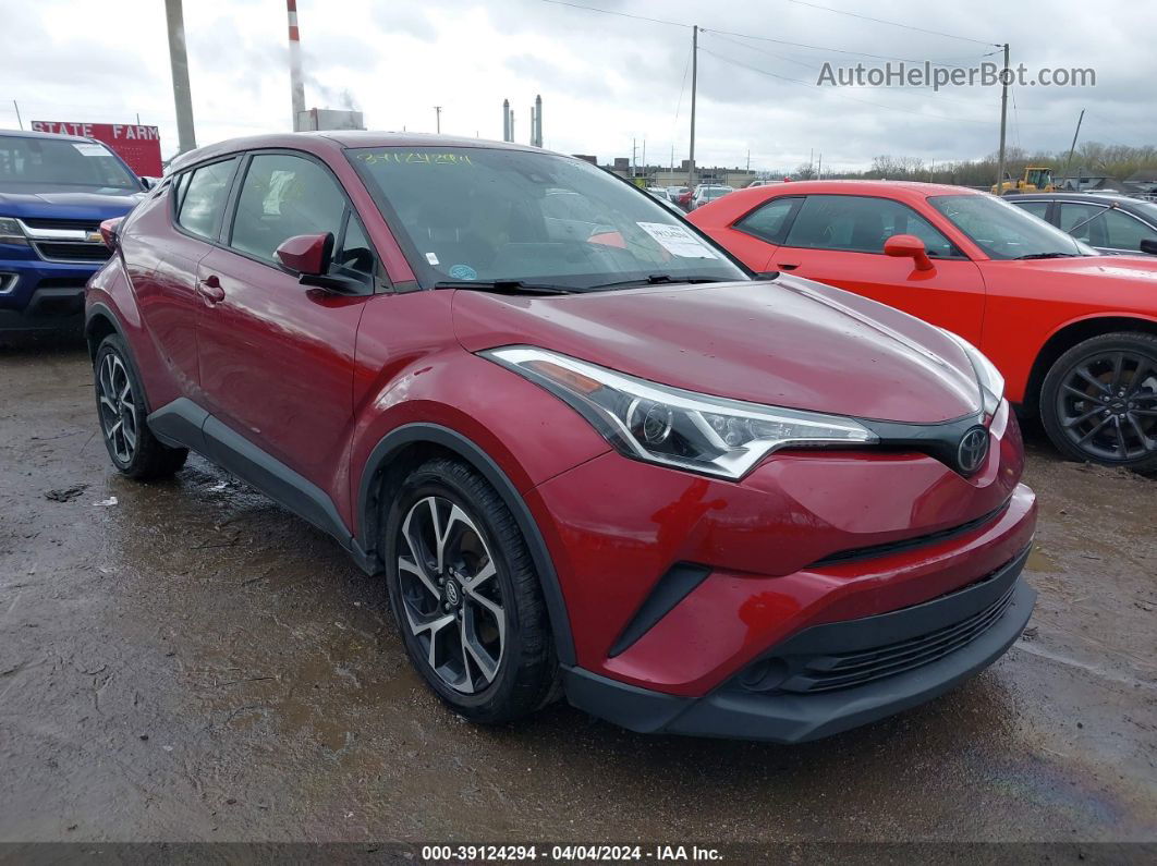 2019 Toyota C-hr Xle Red vin: JTNKHMBX2K1033853