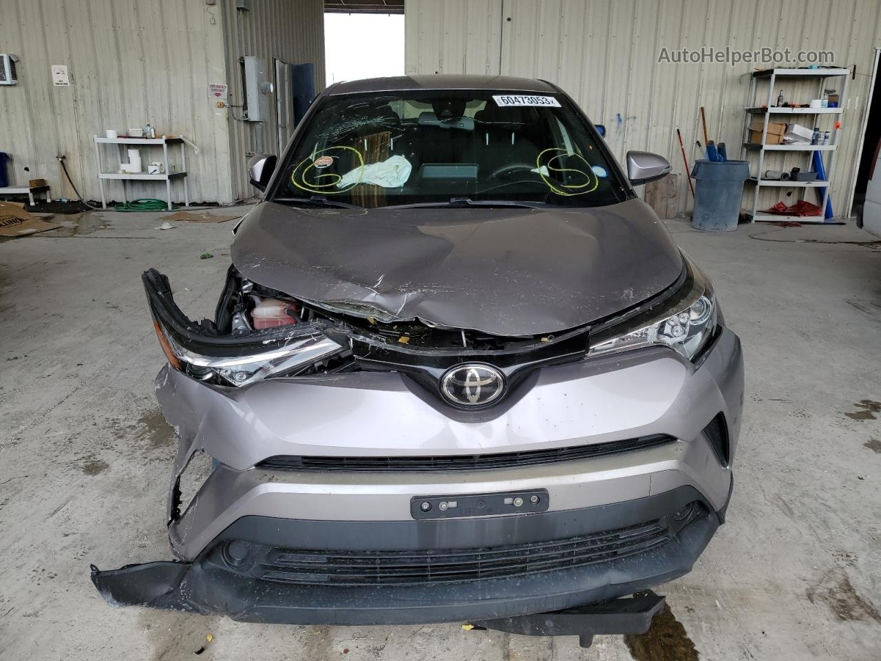 2019 Toyota C-hr Xle Gray vin: JTNKHMBX2K1033884