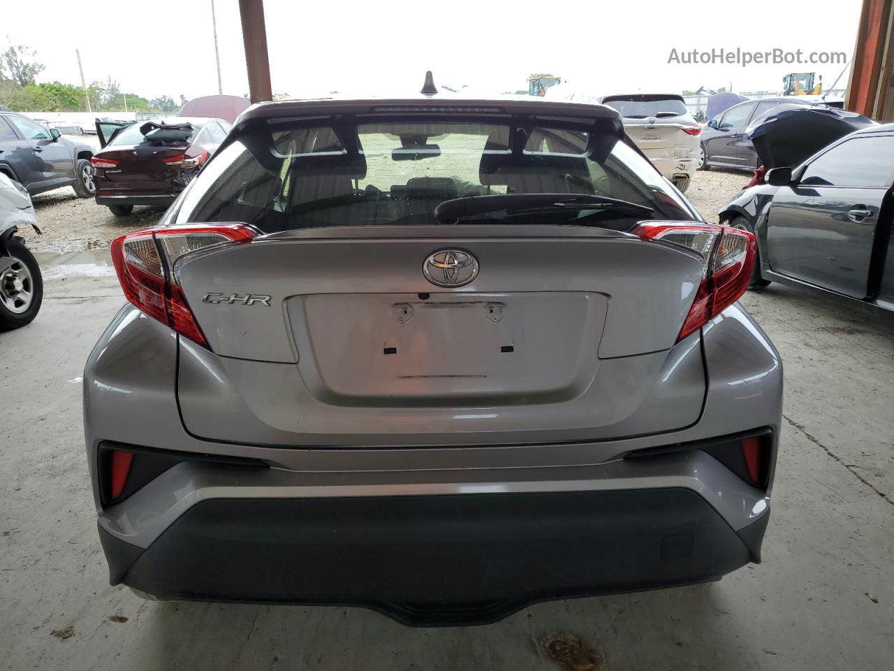 2019 Toyota C-hr Xle Gray vin: JTNKHMBX2K1033884