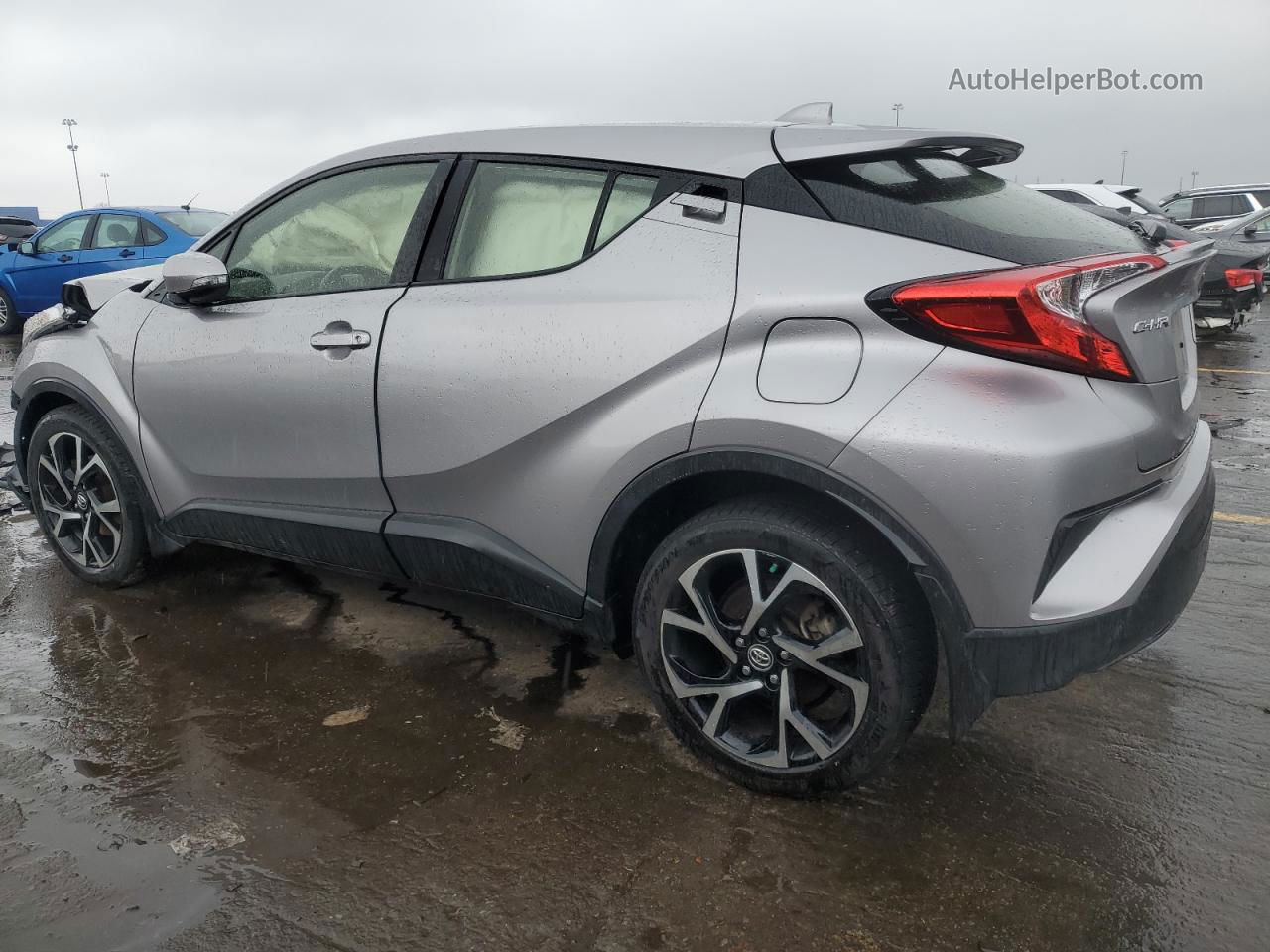 2019 Toyota C-hr Xle Silver vin: JTNKHMBX3K1014048