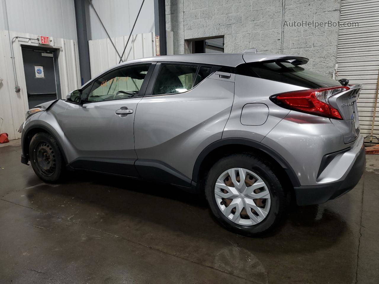 2019 Toyota C-hr Xle Silver vin: JTNKHMBX3K1025115