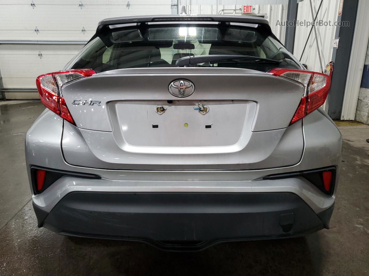 2019 Toyota C-hr Xle Silver vin: JTNKHMBX3K1025115