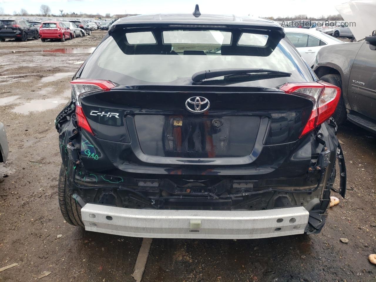 2019 Toyota C-hr Xle Black vin: JTNKHMBX3K1027141