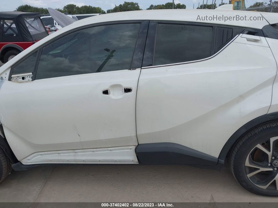 2019 Toyota C-hr Xle/le/limited White vin: JTNKHMBX3K1044117