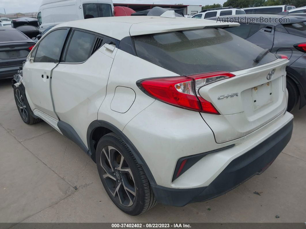 2019 Toyota C-hr Xle/le/limited White vin: JTNKHMBX3K1044117