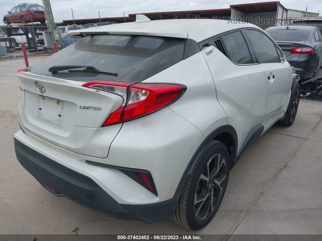 2019 Toyota C-hr Xle/le/limited White vin: JTNKHMBX3K1044117