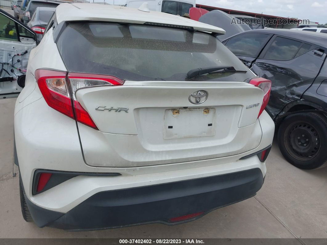 2019 Toyota C-hr Xle/le/limited White vin: JTNKHMBX3K1044117