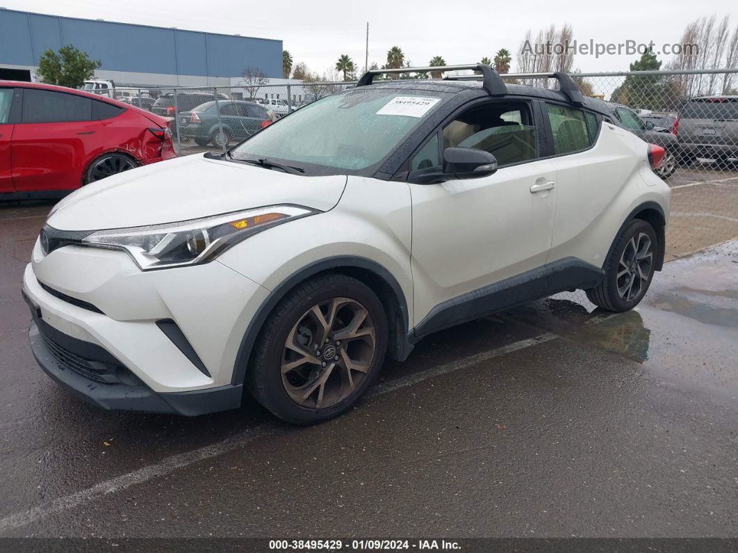 2019 Toyota C-hr Xle Белый vin: JTNKHMBX3K1061502