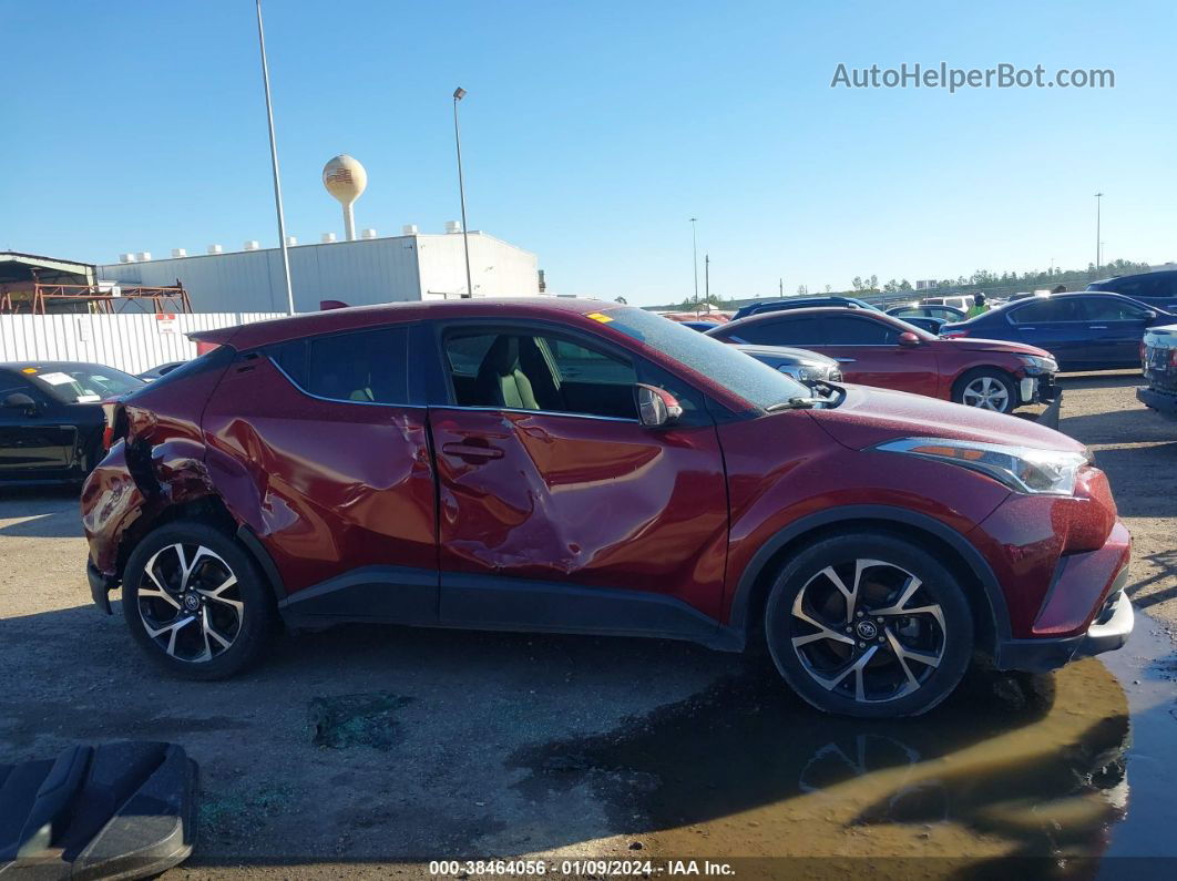 2019 Toyota C-hr Limited Красный vin: JTNKHMBX4K1027701