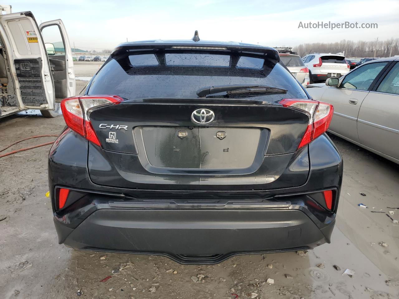 2019 Toyota C-hr Xle Черный vin: JTNKHMBX4K1027715