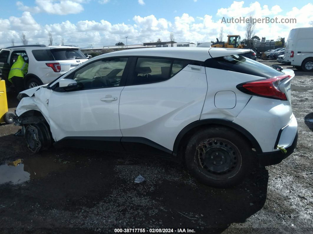 2019 Toyota C-hr Le White vin: JTNKHMBX4K1032087