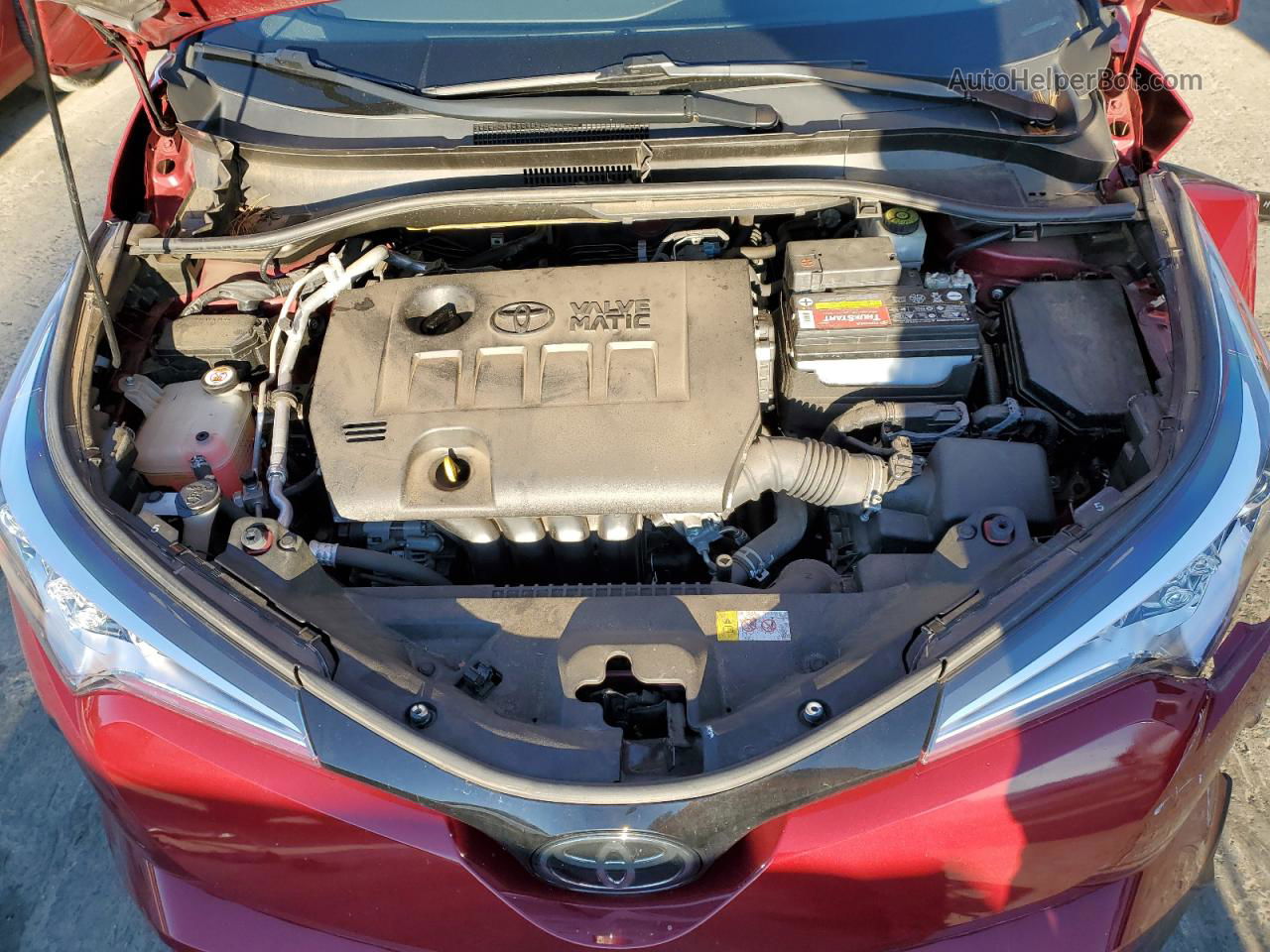 2019 Toyota C-hr Xle Red vin: JTNKHMBX5K1017761