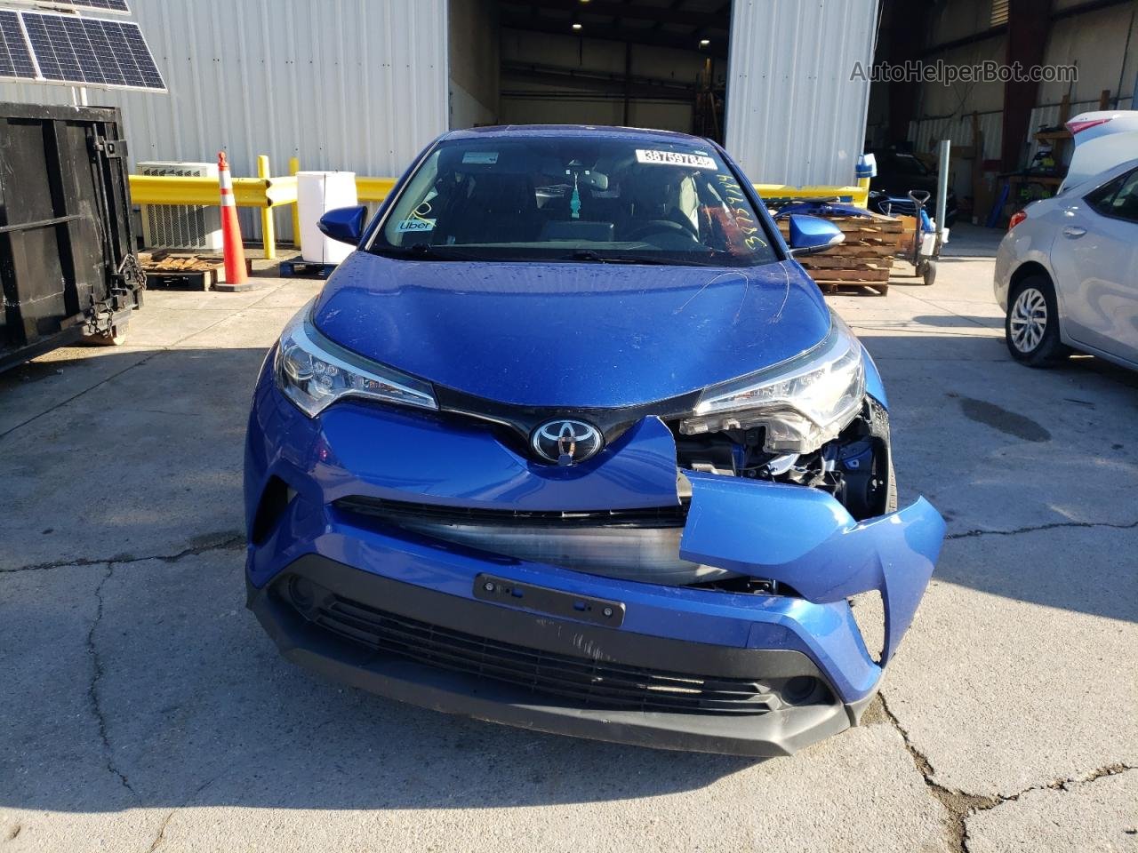 2019 Toyota C-hr Xle Blue vin: JTNKHMBX5K1021308