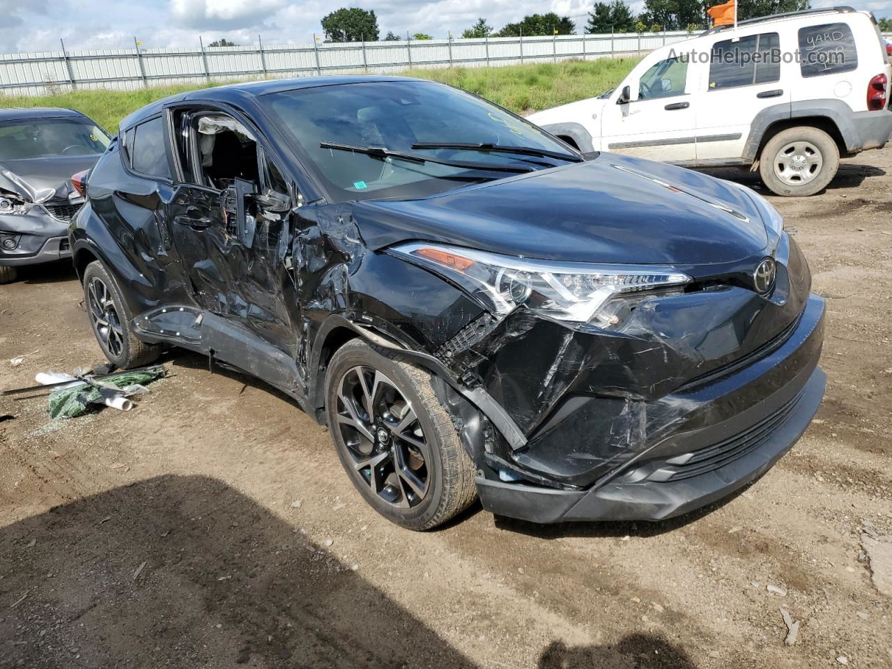 2019 Toyota C-hr Xle Black vin: JTNKHMBX5K1022605