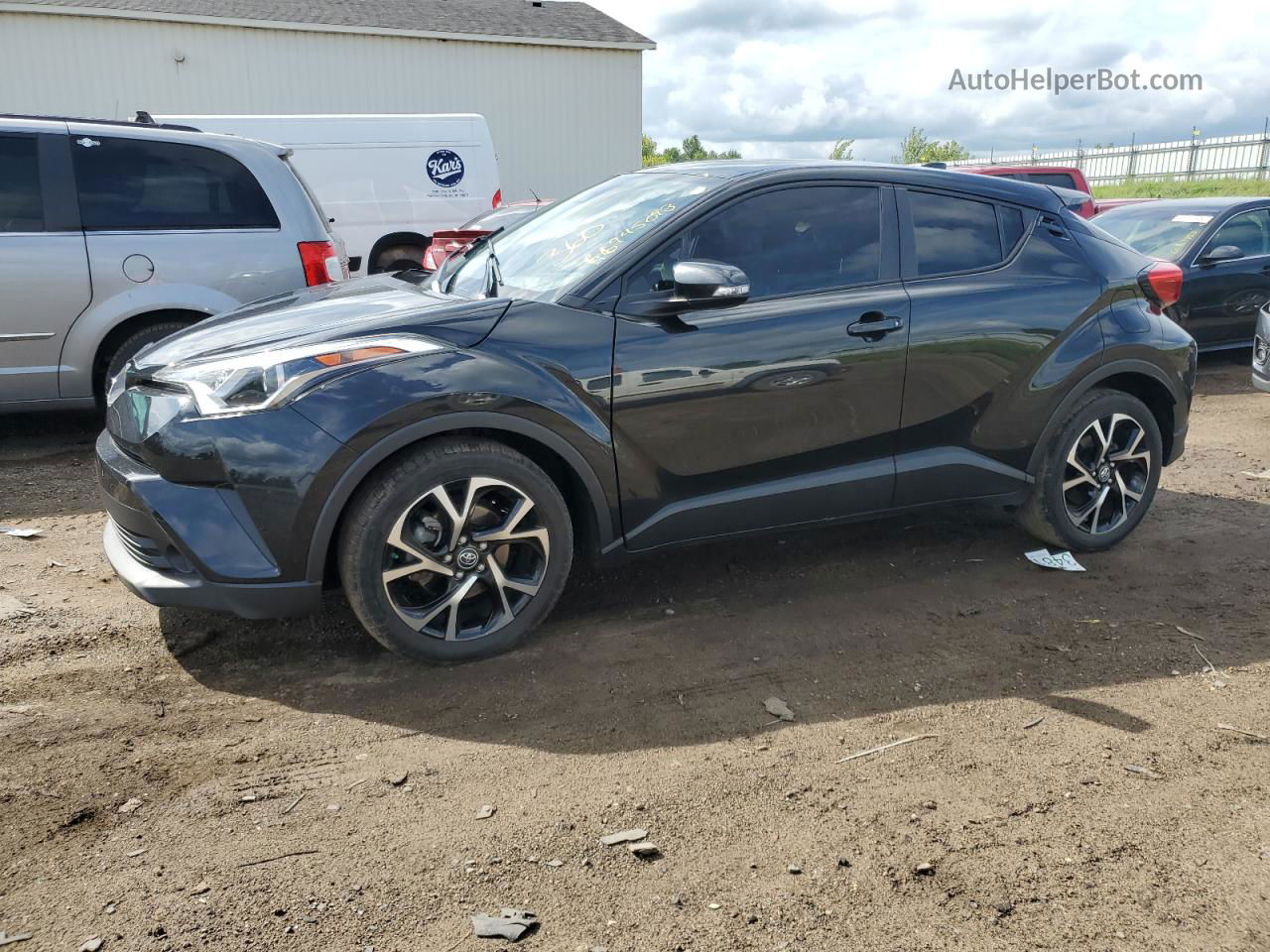 2019 Toyota C-hr Xle Black vin: JTNKHMBX5K1022605