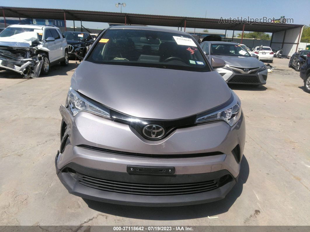 2019 Toyota C-hr Le Серебряный vin: JTNKHMBX5K1057239