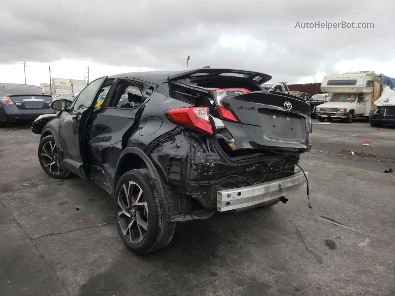 2019 Toyota C-hr Xle Black vin: JTNKHMBX6K1019681