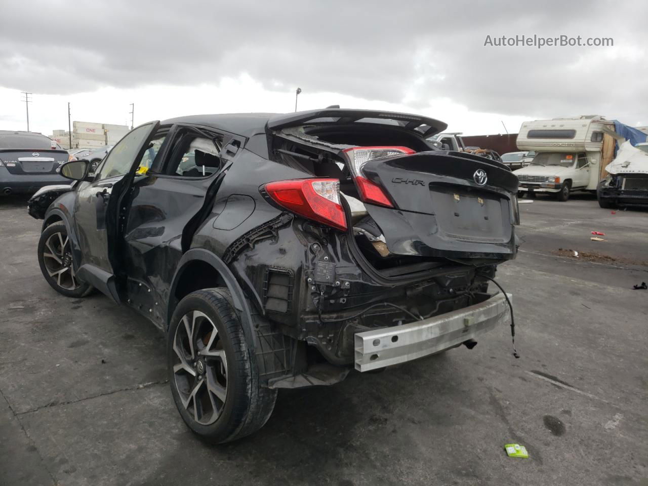 2019 Toyota C-hr Xle Black vin: JTNKHMBX6K1019681