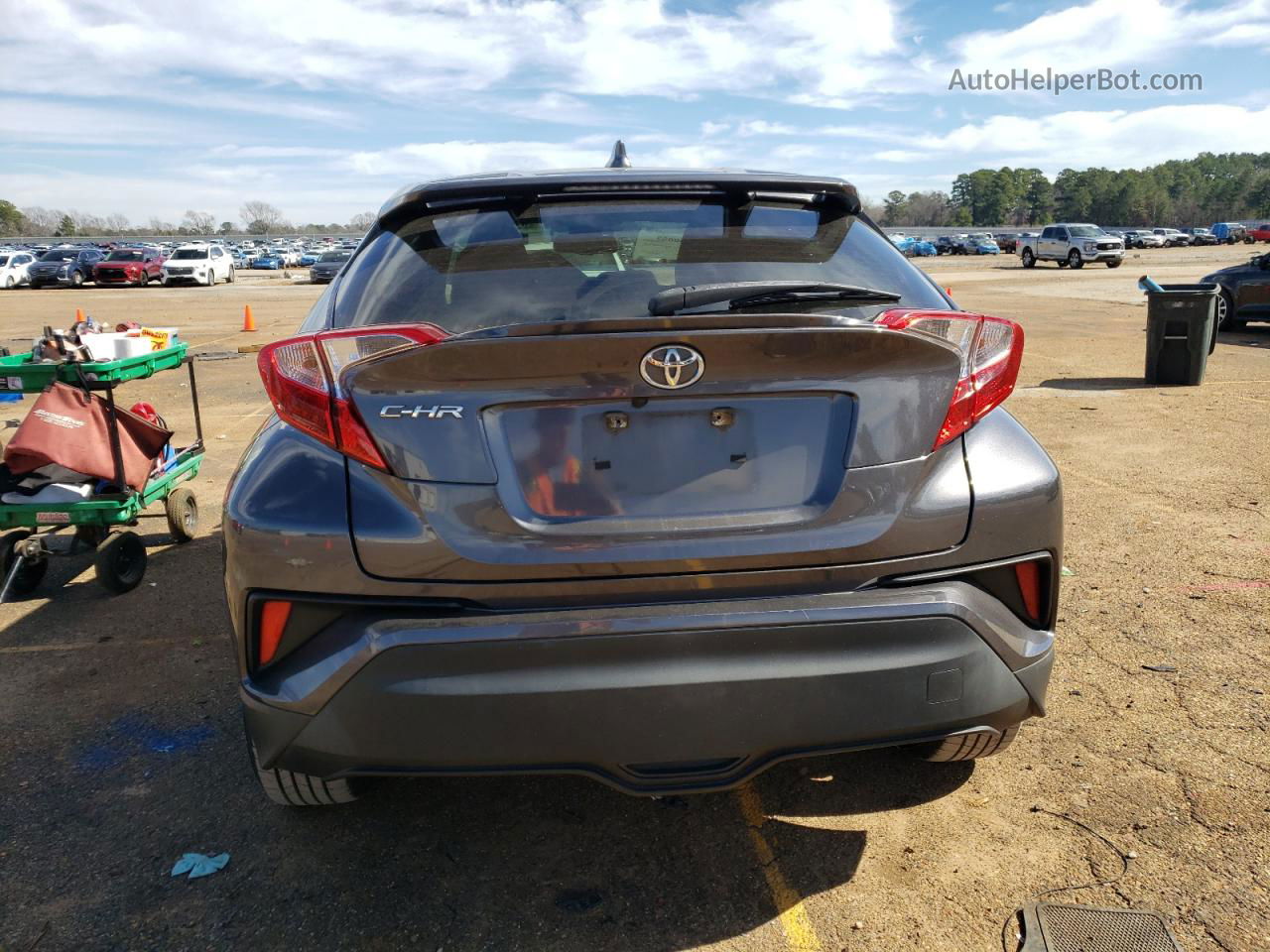 2019 Toyota C-hr Xle Gray vin: JTNKHMBX6K1026940