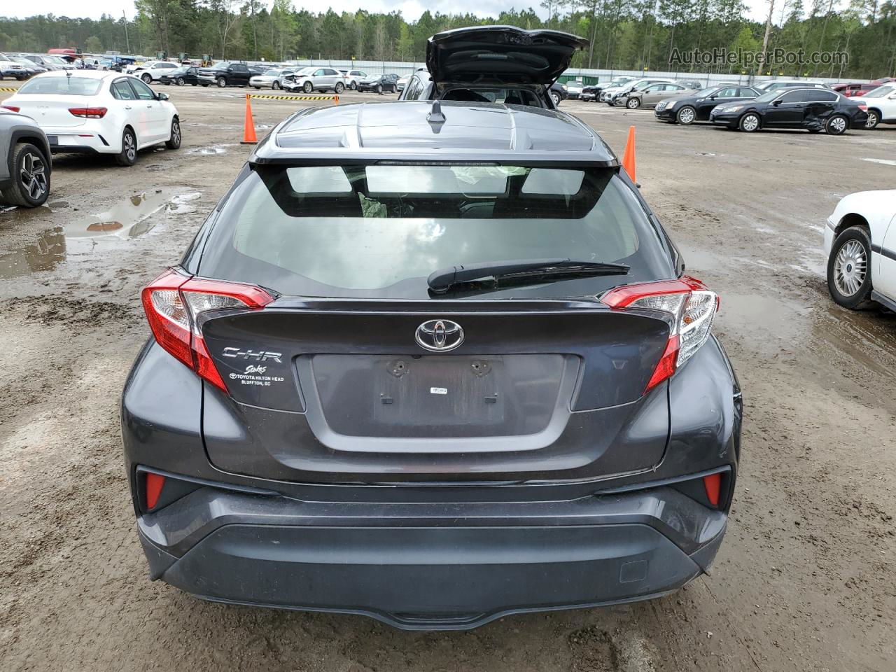 2019 Toyota C-hr Xle Gray vin: JTNKHMBX6K1033239